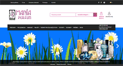 Desktop Screenshot of mania-perfum.pl
