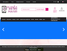 Tablet Screenshot of mania-perfum.pl